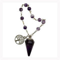 Pulsera de péndulo de amatista