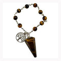 Pulsera de péndulo de ojo de tigre