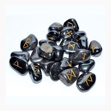 Hematite rune set
