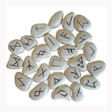 White Resin rune set