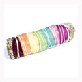 4" White Sage 7 Chakra colors stick