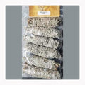 (juego de 6) Barras para sahumar de salvia blanca de 3 a 4 pulgadas