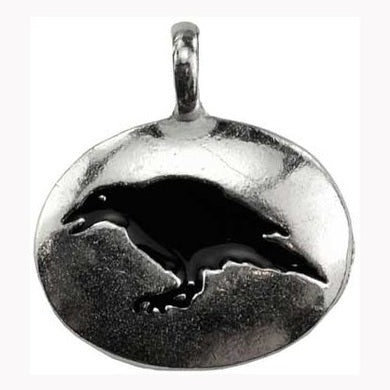 Raven totem amulet