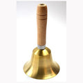 Campana de mano de latón de 6"