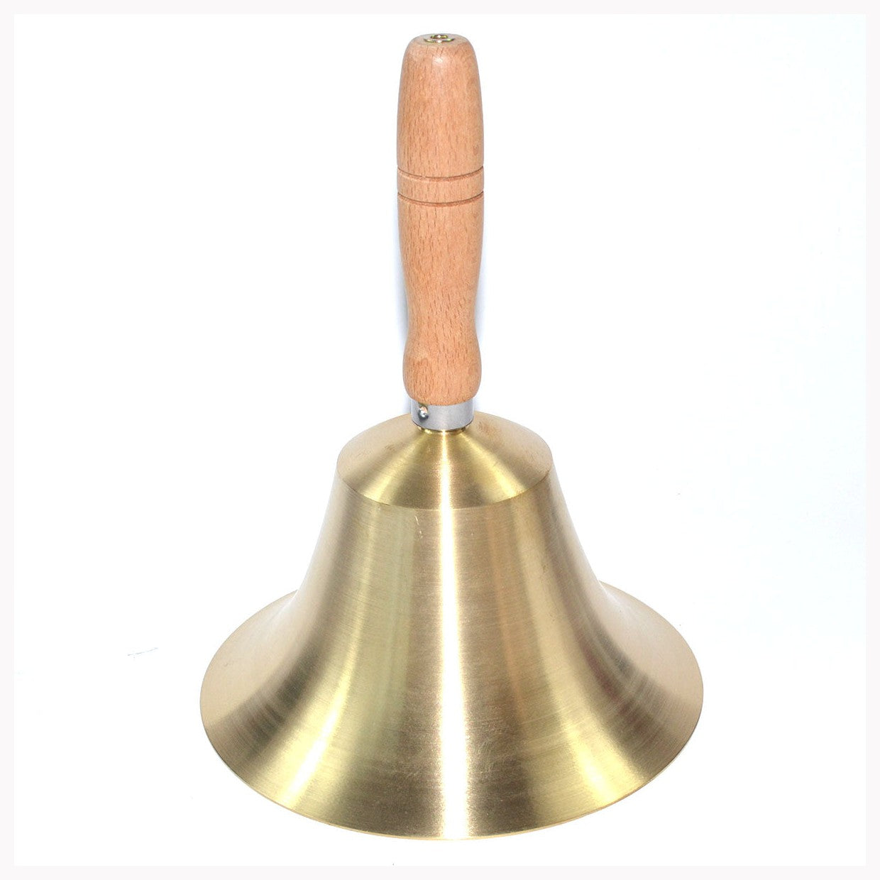 Campana de mano de latón de 6 1/2" x 9"