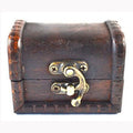 Caja de madera antigua de 2 1/4" x 3" x 2 1/4"