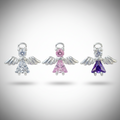 Celestial Guardian Angel Earrings – Sterling Silver .925