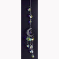 13"  Silver Crescent sun catcher