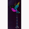 7" x 17" Hummingbird sun catcher
