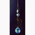 11" Crescent Moon sun catcher