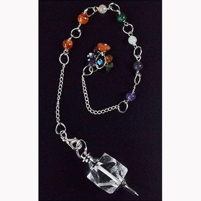 Clear Quartz Chakra pendulum