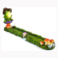 10" Frog Mushroom  incense burner