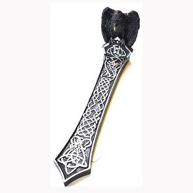 10" Raven incense holder  incense burner