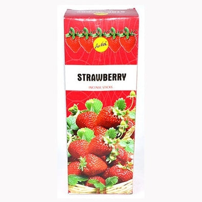 (caja de 6) Incienso en barra de vainilla y fresa