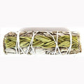 4" White Sage & Sweetgrass smudge stick