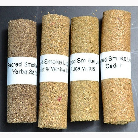 (set of 4) 4" Sacred Logs white sage